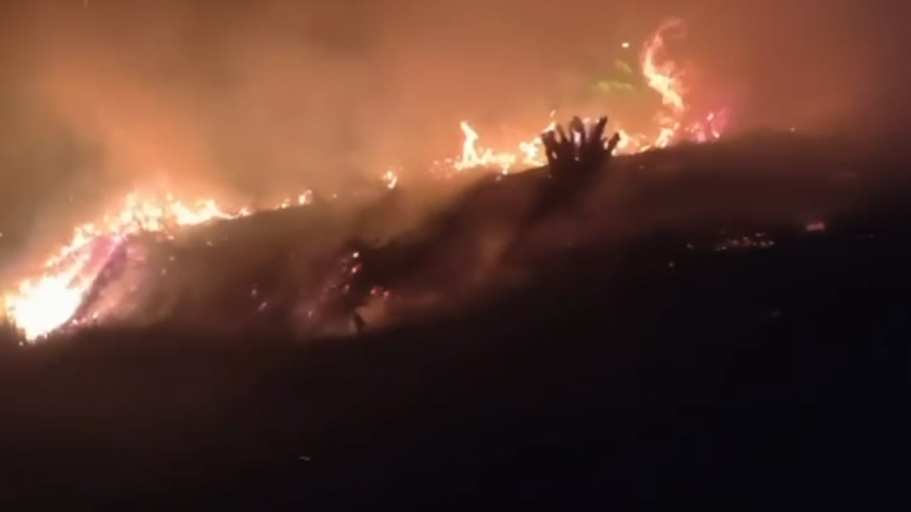 Incendios por sequías en fenómeno de El Niño