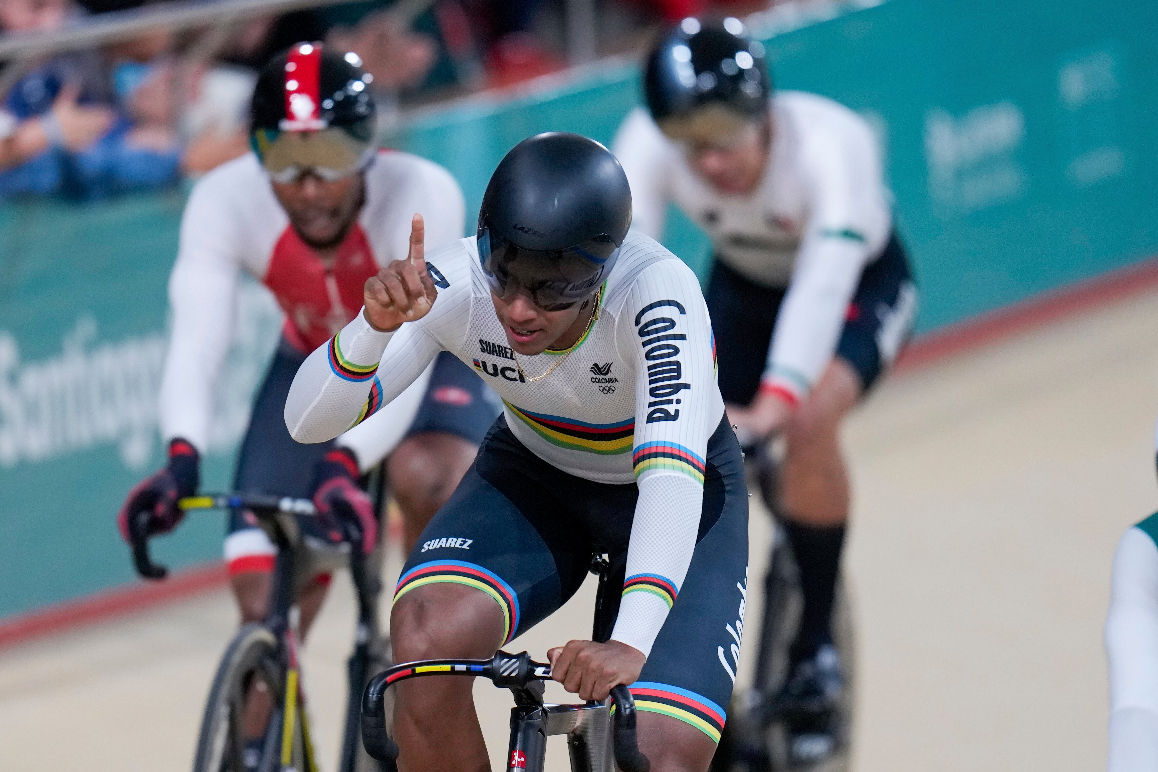Kevin Quintero ganó medalla de oro en la prueba de Keirin en los Juegos Panamericanos.