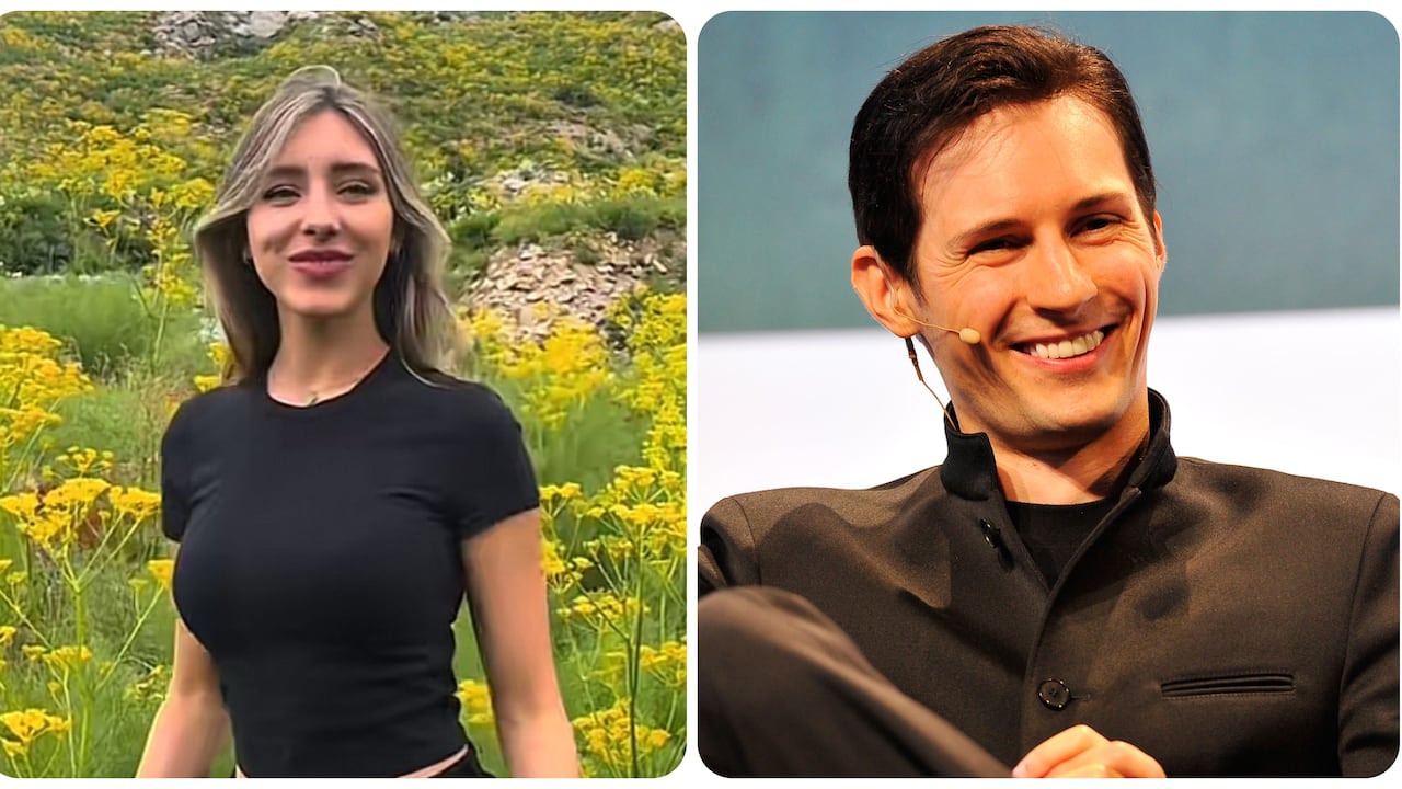 Juli Vavilova y Pavel Durov habrían estado juntos en el momento de la detención