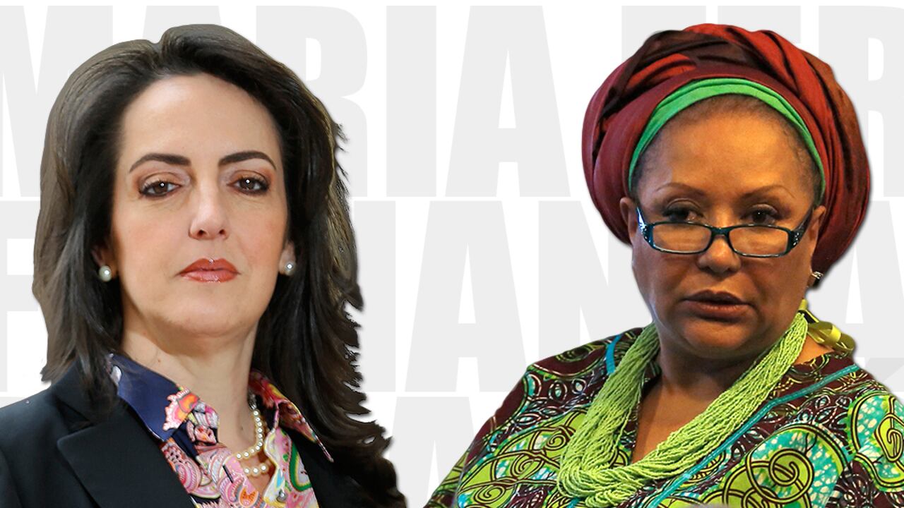 María Fernanda Cabal y Piedad Córdoba.