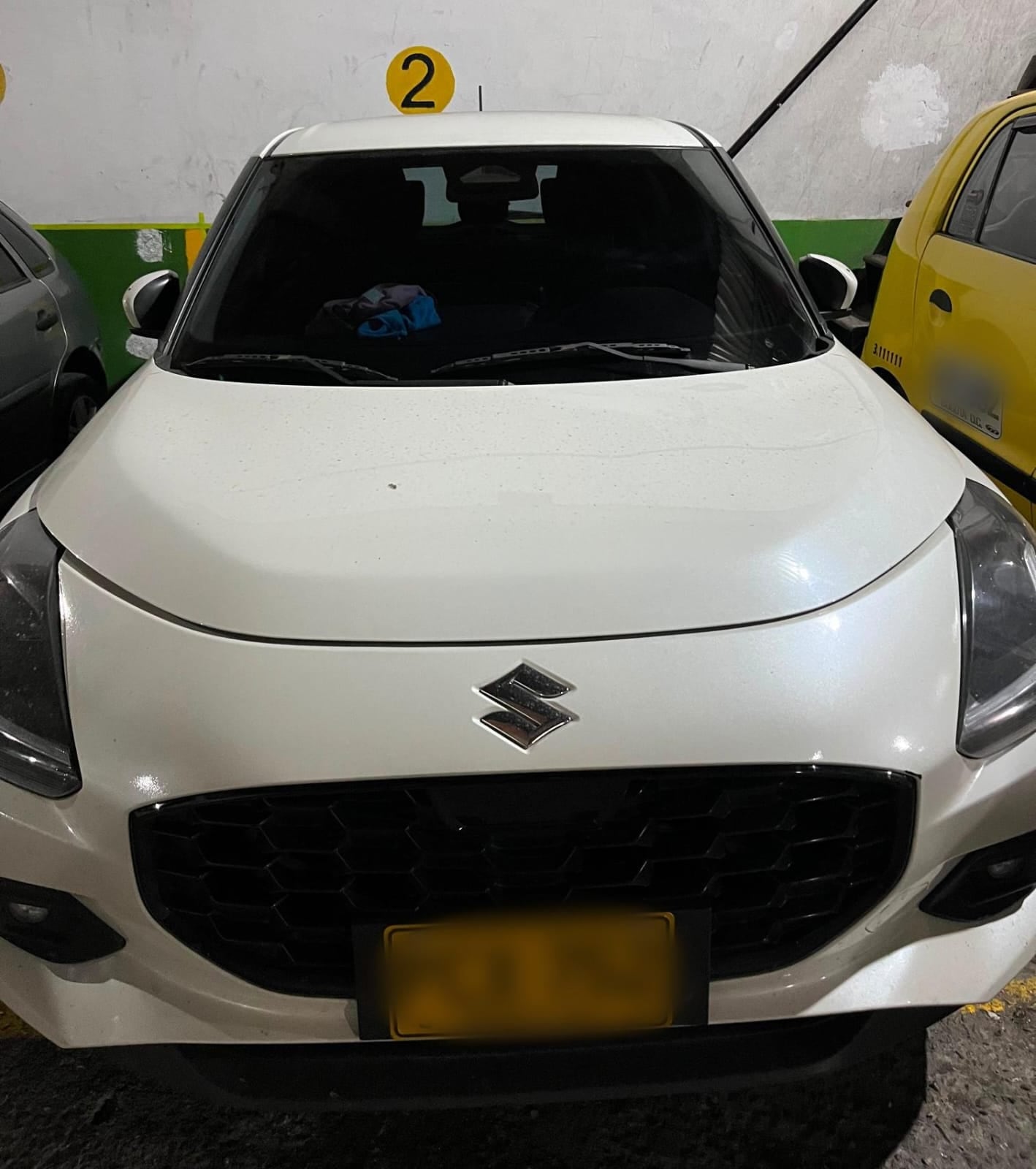 Carro recuperado tras la operación.