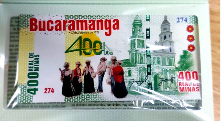 En el billete se pueden observar monumentos representativos de la ciudad.
