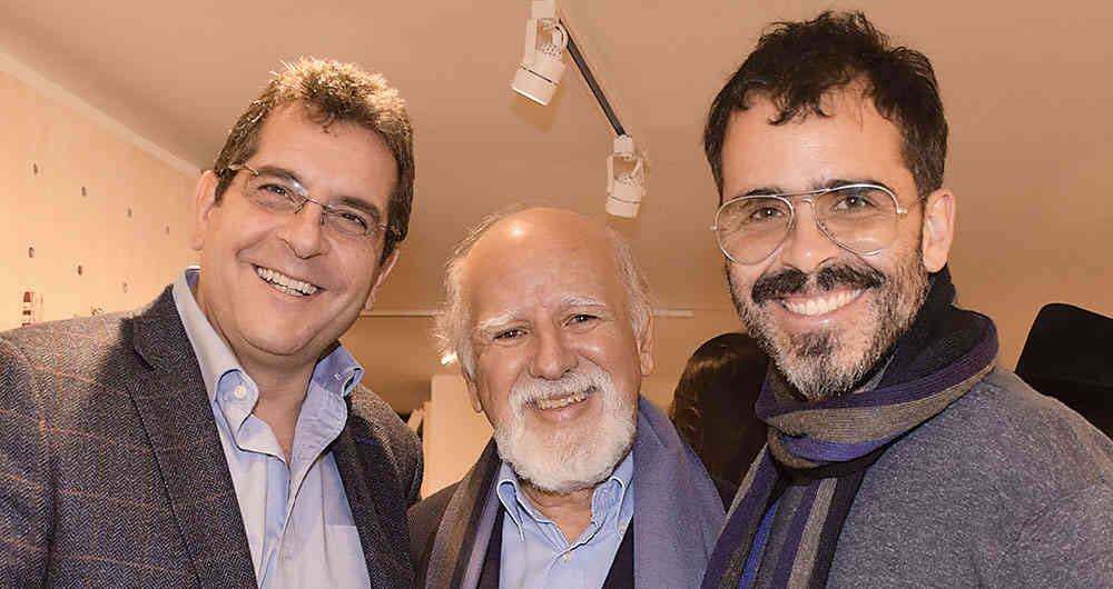 Juan Pablo Akl, Mario Galofre y Alejandro Aponte.