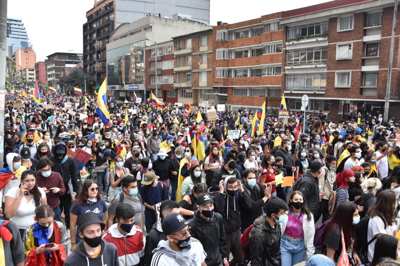 Paro nacional carrera séptima