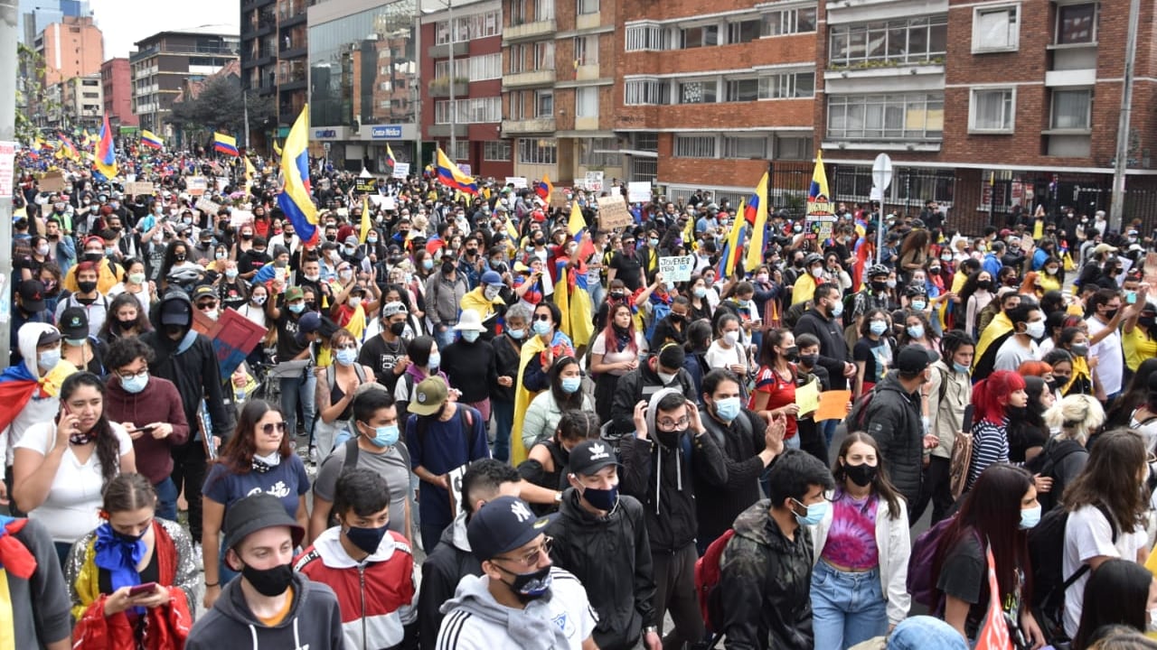 Paro nacional carrera séptima