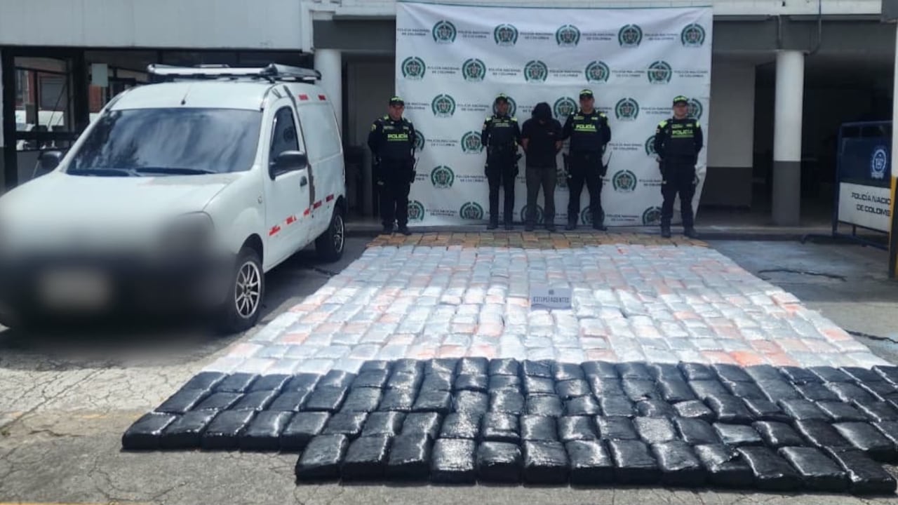 El cargamento de marihuana.