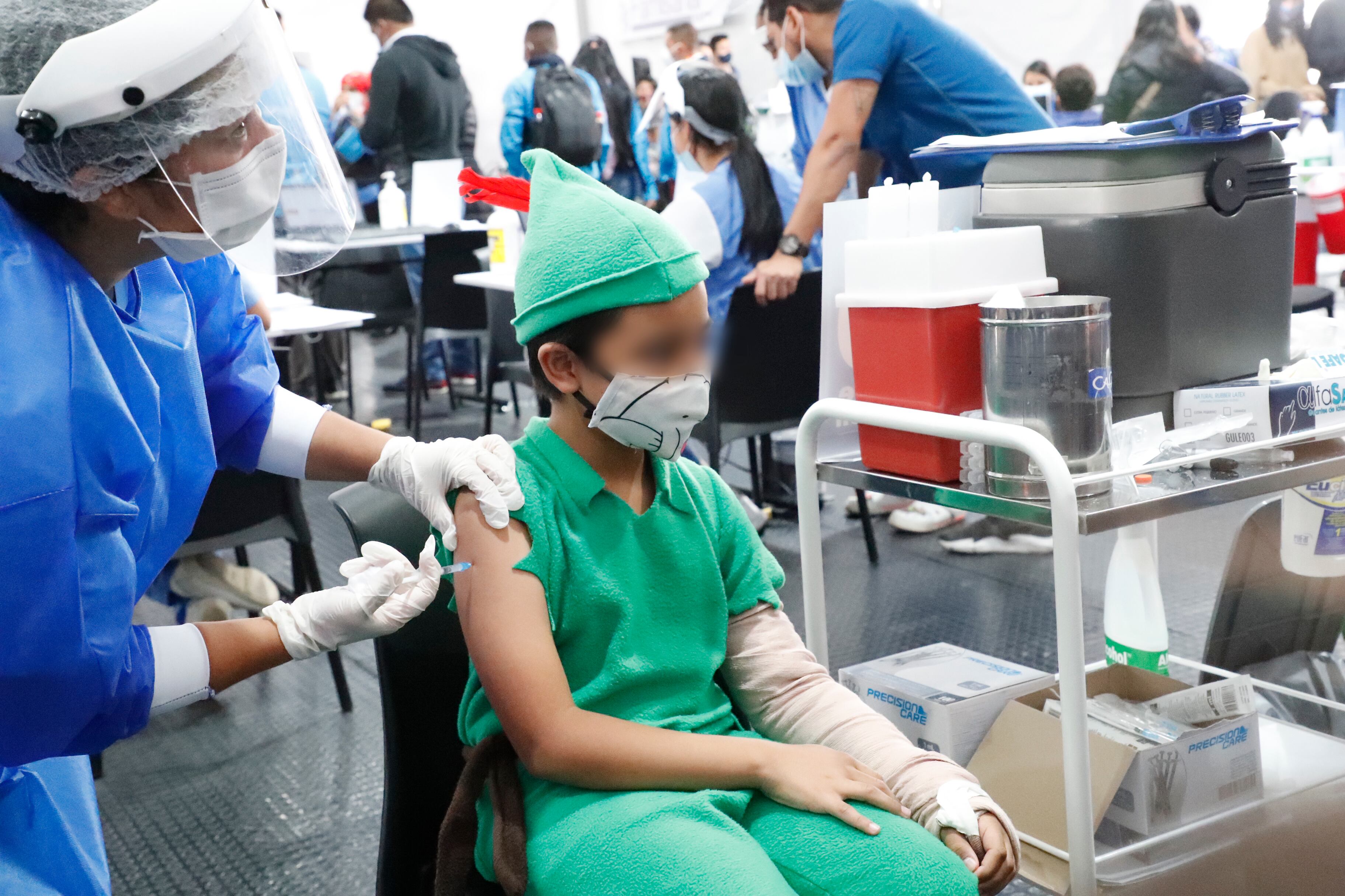 Inicio de  Vacunación de niños de 3 a 11 años