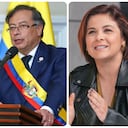 María Fernanda Cabal, Gustavo Petro, Jhenifer Mojica.