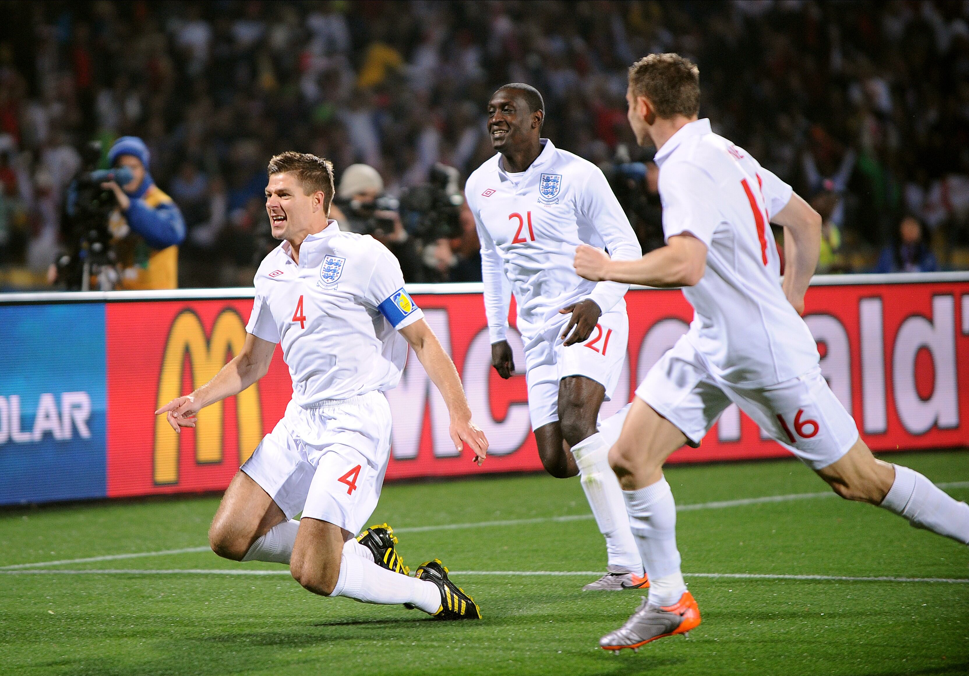 Emile Heskey también figuró con la Selección de Inglaterra.