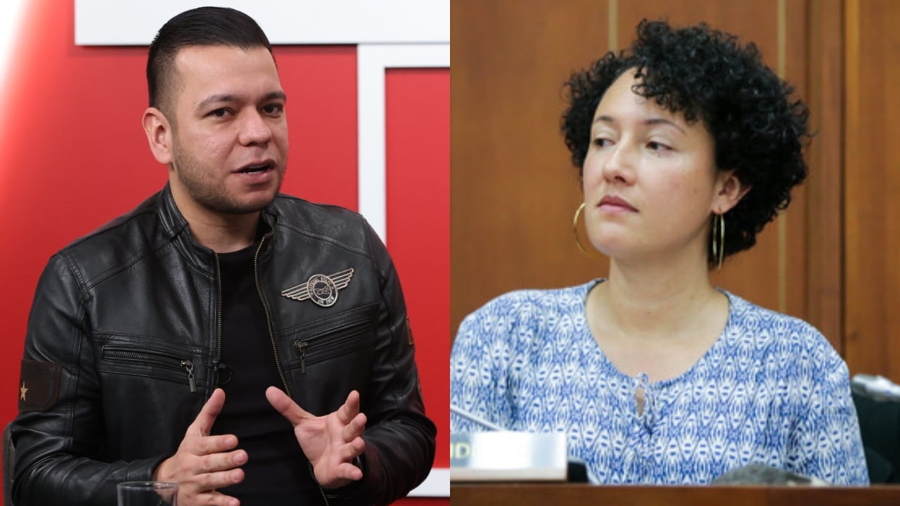 Jota Pe Hernández e Isabel Zuleta.