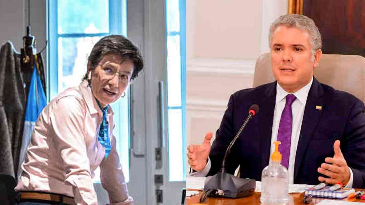 La alcaldesa destacó la labor del presidente Iván Duque.