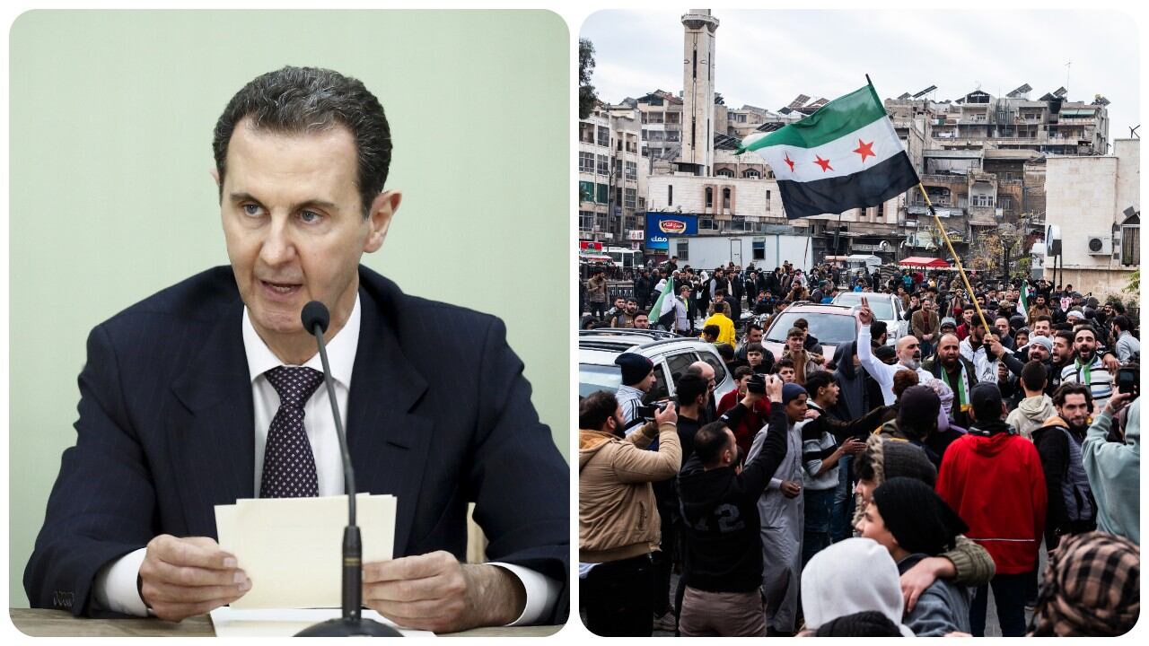 El expresidente sirio Bashar al-Assad y su familia llegaron a Moscú, donde se les concedió asilo político.