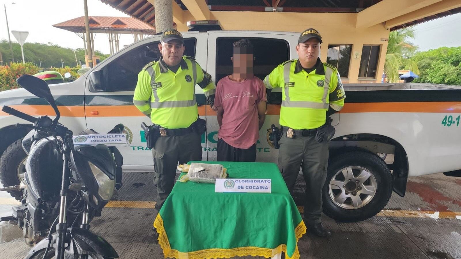 Capturado con cocaína en el Atlántico