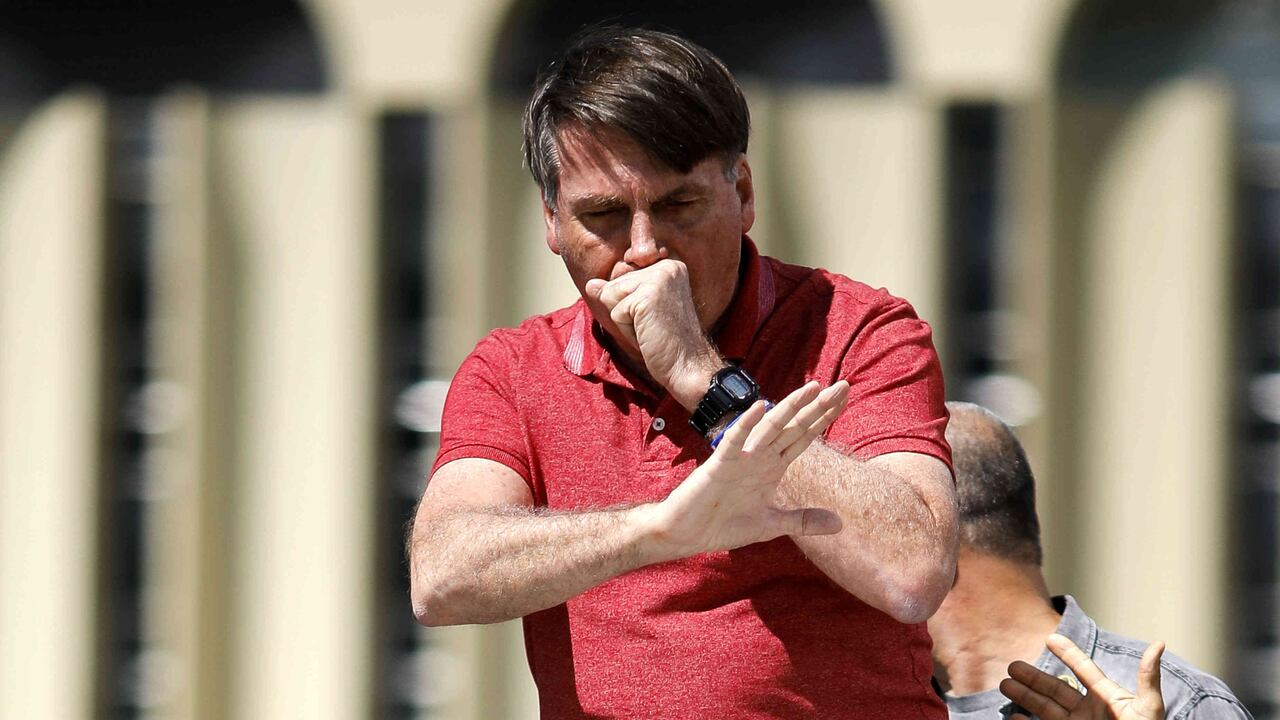 Bolsonaro dio positivo para covid-19