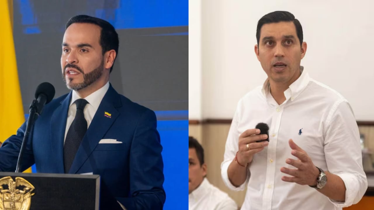 Abelardo De La Espriella y Miguel Castellanos.