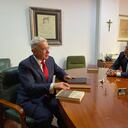 Reunión Gustavo Petro y Expresidente Alvaro Uribe