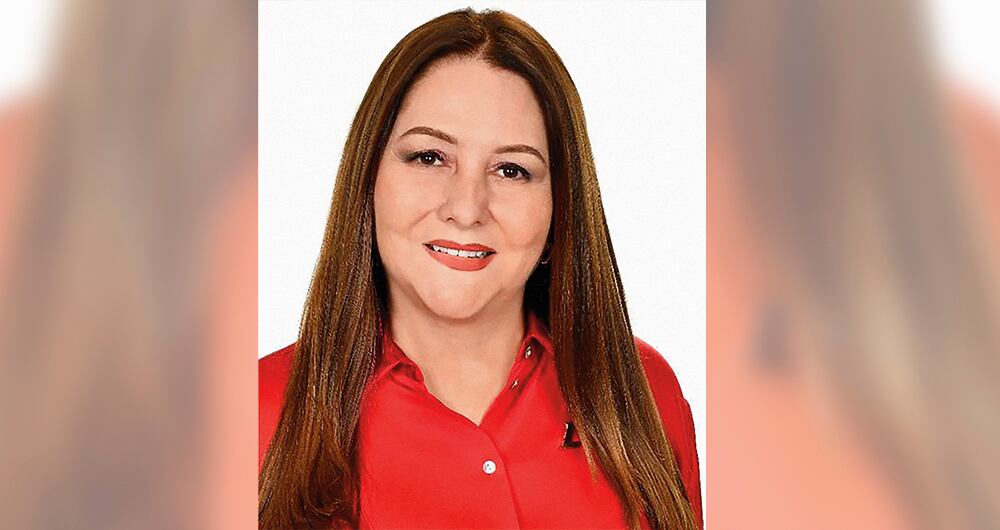   Claudia María Pérez. Cuñada del condenado exsenador Eduardo Pulgar, el de la “jugadita”.  