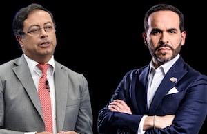 Gustavo Petro y Abelardo de la Espriella.