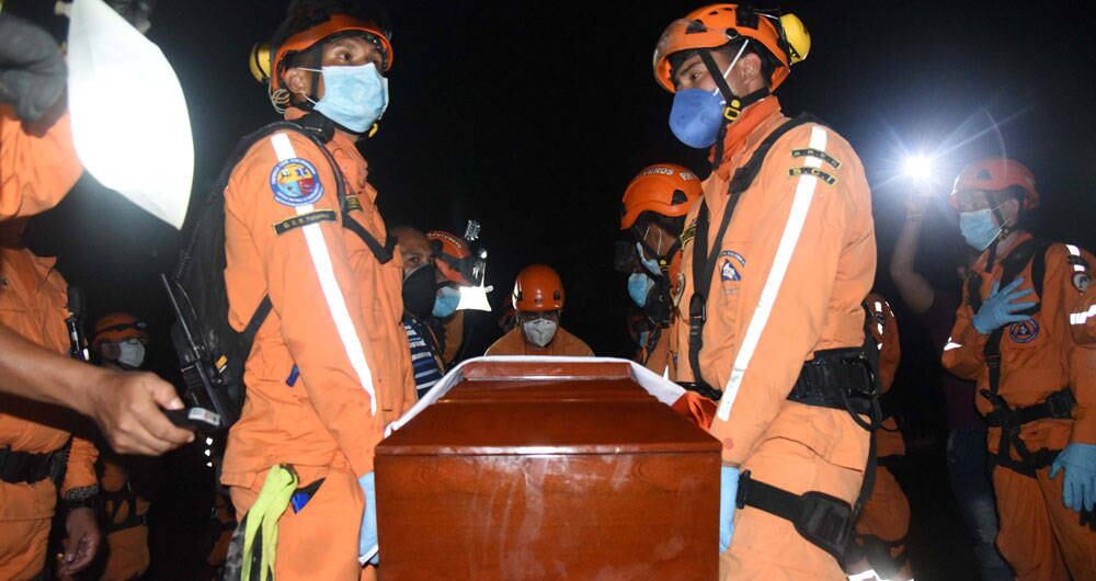 Sepelio de socorrista muerto en Mocoa
