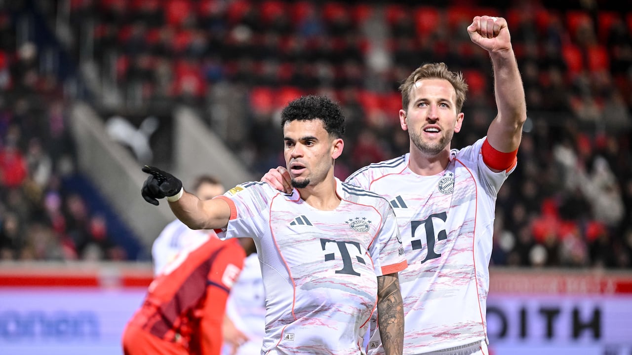 Luis Díaz puso el 0-3 de la victoria del Bayern Múnich sobre Heidenheim
