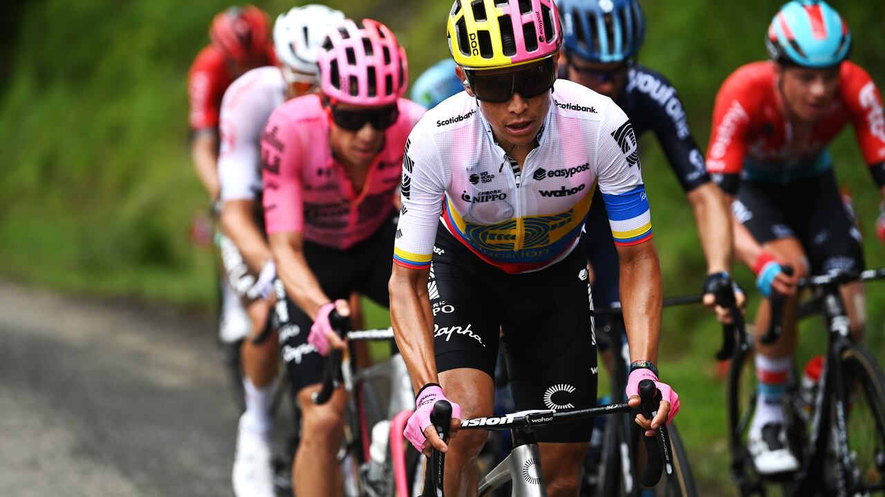 Esteban Chaves terminó en el quinto lugar de la etapa 10 del Tour de Francia 2023.