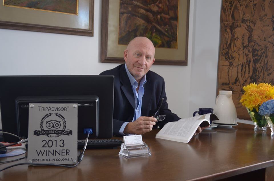 Jack Goldstein, gerente del hotel Lancaster House