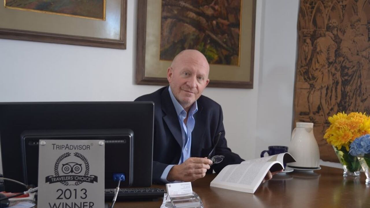 Jack Goldstein, gerente del hotel Lancaster House