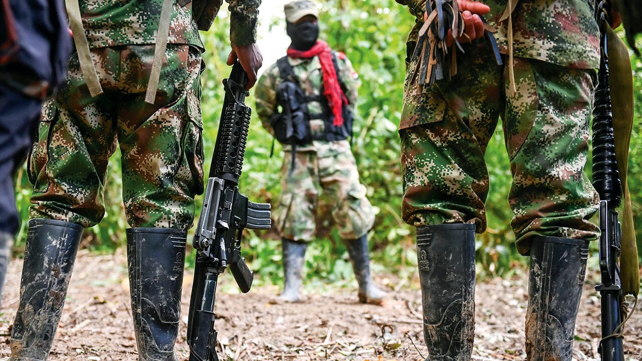 Guerrilleros del ELN. 