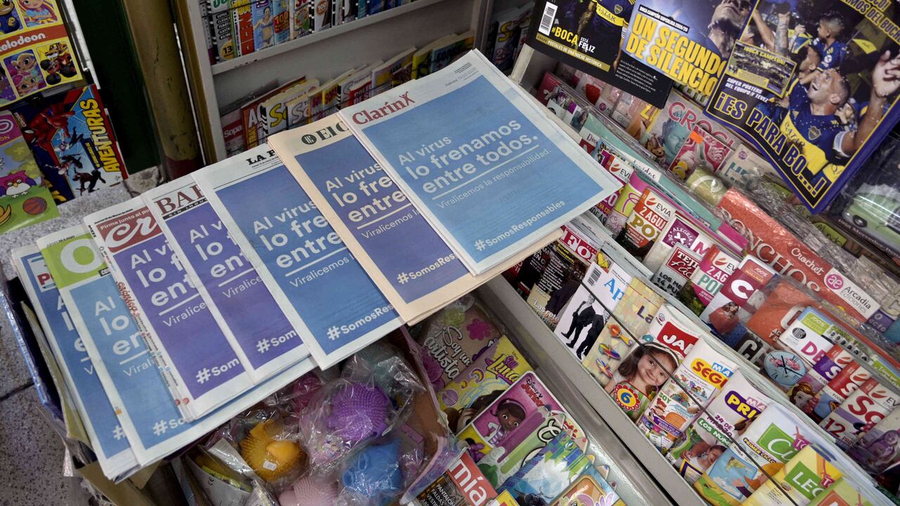 Se trató de una iniciativa de la Asociación de Entidades Periodísticas de Argentina (ADEPA)/Foto: AFP