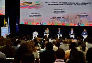 CONGRESO NACIONAL DE COMERCIANTES FENALCO.
encuentro empresarial más importante del país que reúne a los comerciantes empresarios más representativos de las principales regiones de Colombia, en el marco de una completa agenda académica que tratará los temas del entorno económico, político y de negocios, que definen el crecimiento empresarial, con conferencistas y líderes globales que ampliarán la visión del futuro en Colombia y el mundo. Fotos Raúl Palacios / El Pais / 28 de Sept del 2023 Cali.