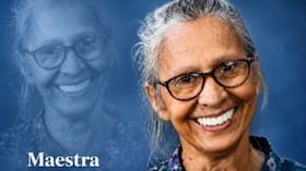 Lucy Bolaños, actriz y directora de teatro.