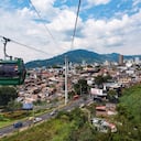 El Megacable es uno de los medios de transporte en la ciudad de Pereira.