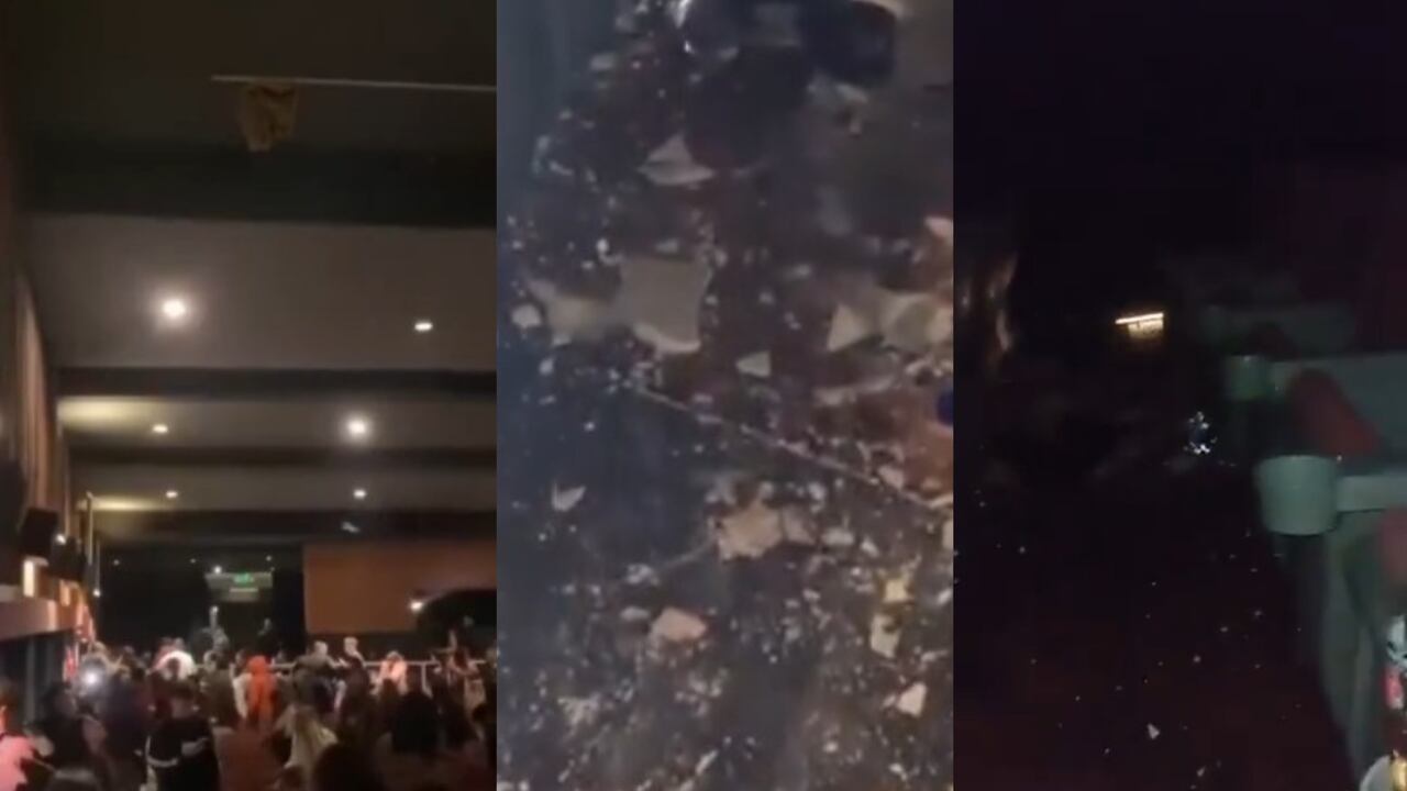 Los hechos se registraron en una sala de cine en La Plata, Argentina.