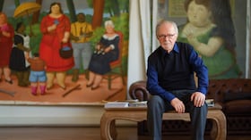 Fernando Botero, el gran maestro colombiano.