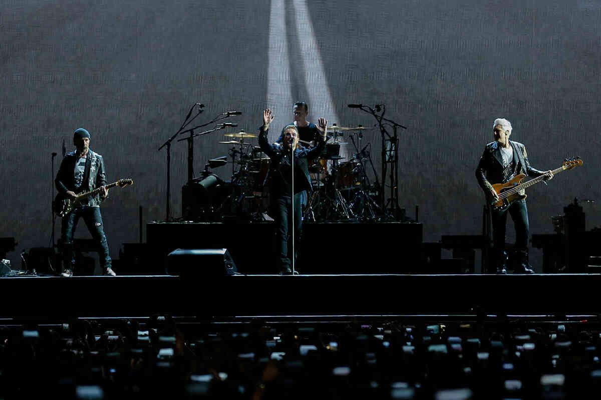 Concierto de U2 en Colombia. Foto: Daniel Reina/Semana.