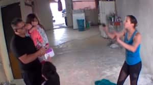 Video se viralizó tras presunto caso de infidelidad que es revelado por un menor.