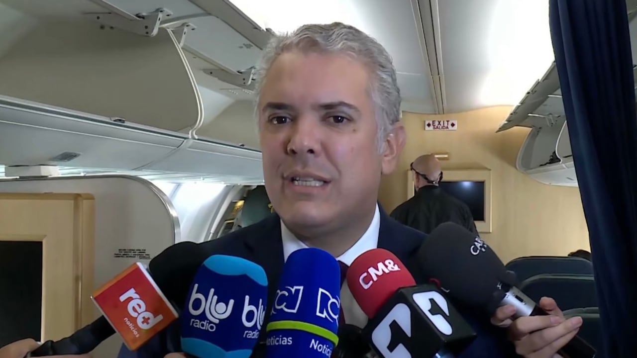 Presidente Iván Duque arremetió contra alias Otoniel.