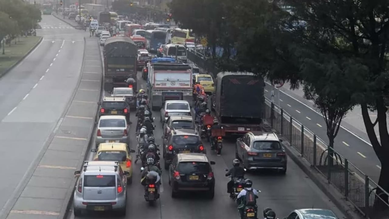 Así se registra la movilidad en Bogotá