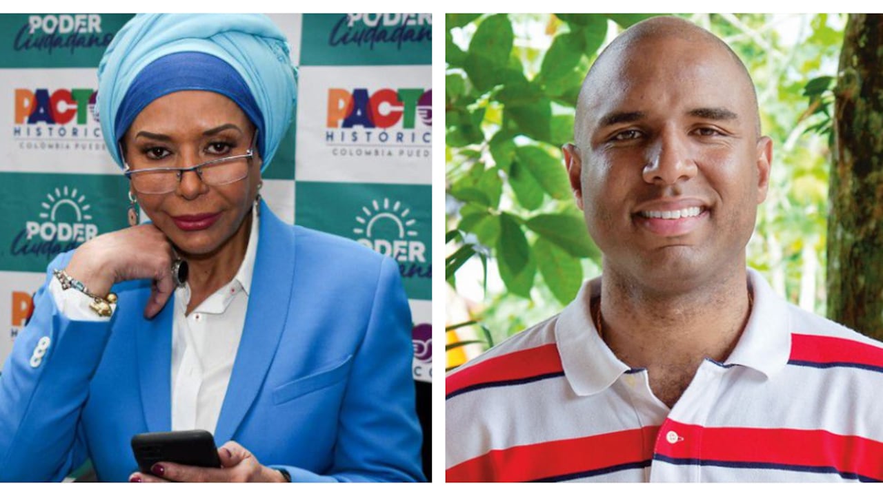 Piedad Córdoba y su hijo, el exsenador Juan Luis Castro Córdoba