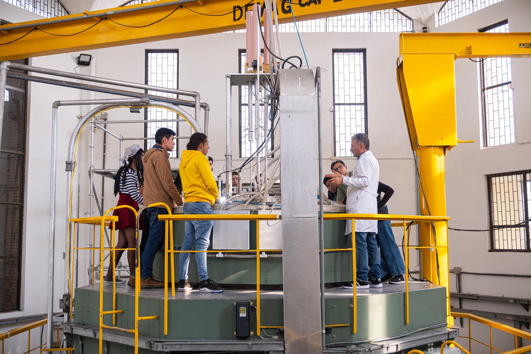 El IAN-R1, en la capital colombiana, funciona con un sistema que reduce al mínimo cualquier riesgo grave.