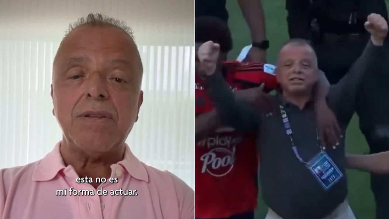 Raúl Giraldo, dueño del DIM, decidió dar un paso al costado tras los bochornosos hechos contra los hinchas en el Atanasio Girardot.