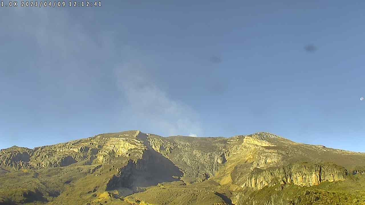 Volcán Nevado del Ruiz.