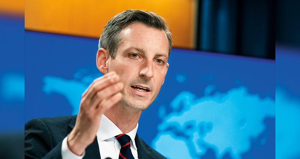 Ned Price, portavoz de Departamento de Estado, aclaró la situación de las relaciones de Estados Unidos con Venezuela