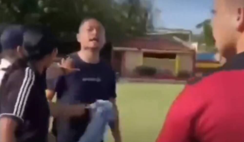 Pelea en partido de Puerto Colombia