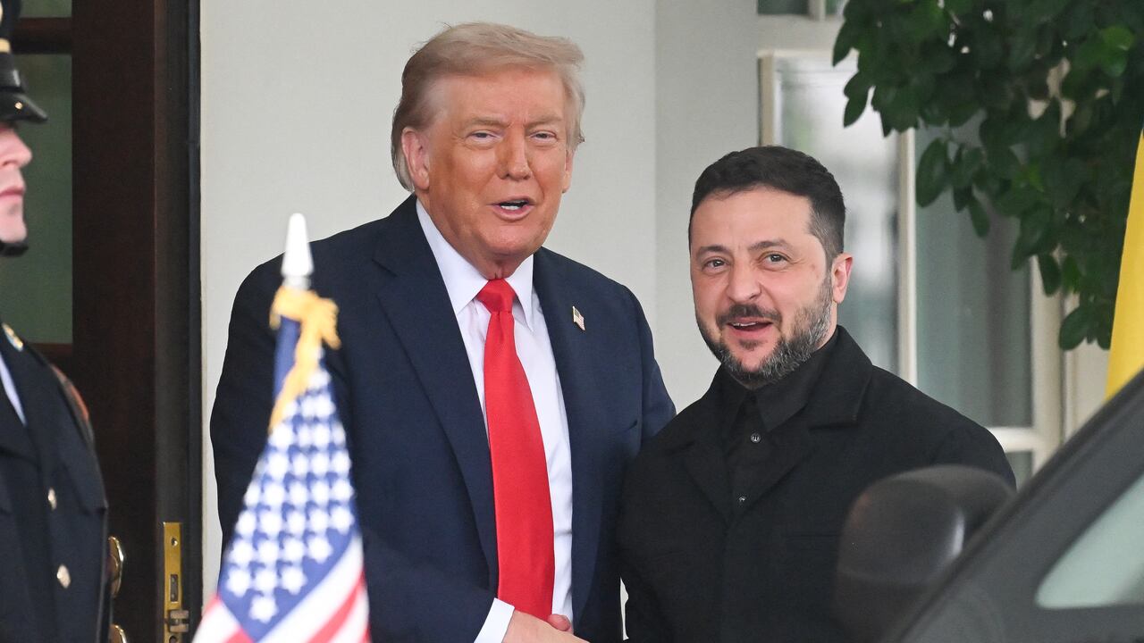 Volodímir Zelenski se reunirá este domingo con el presidente estadounidense, Donald Trump.