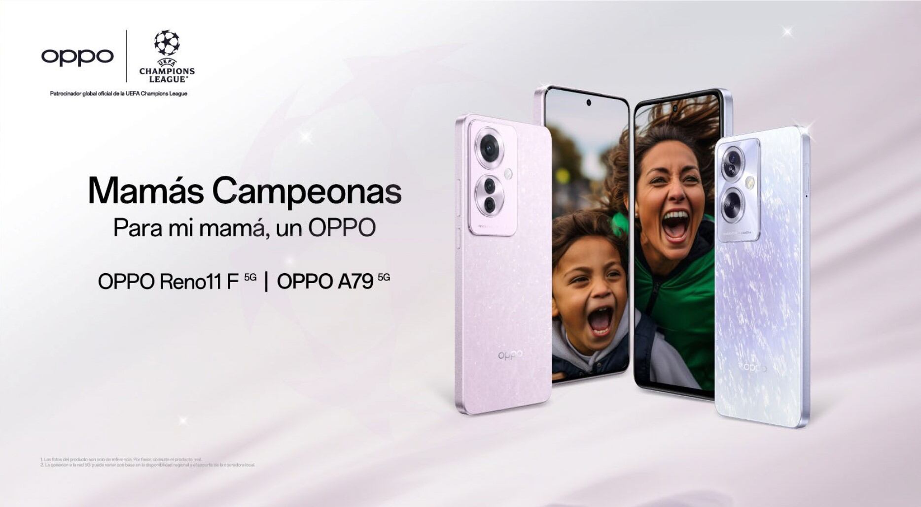Las sorpresas que tienen preparado Oppo en el Día de la Madre.