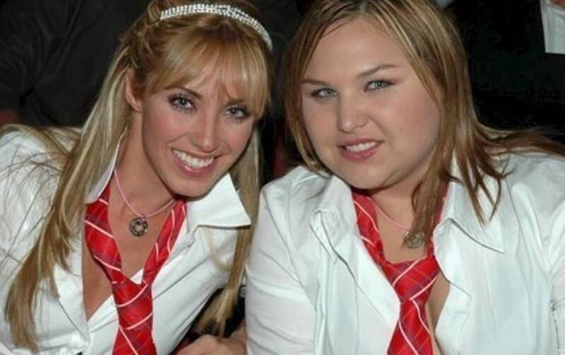 Mia Colucci y Celina de Rebelde RBD