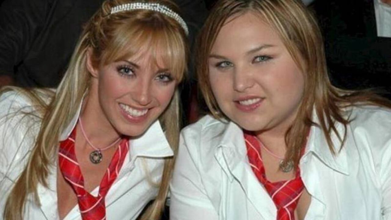 Mia Colucci y Celina de Rebelde RBD