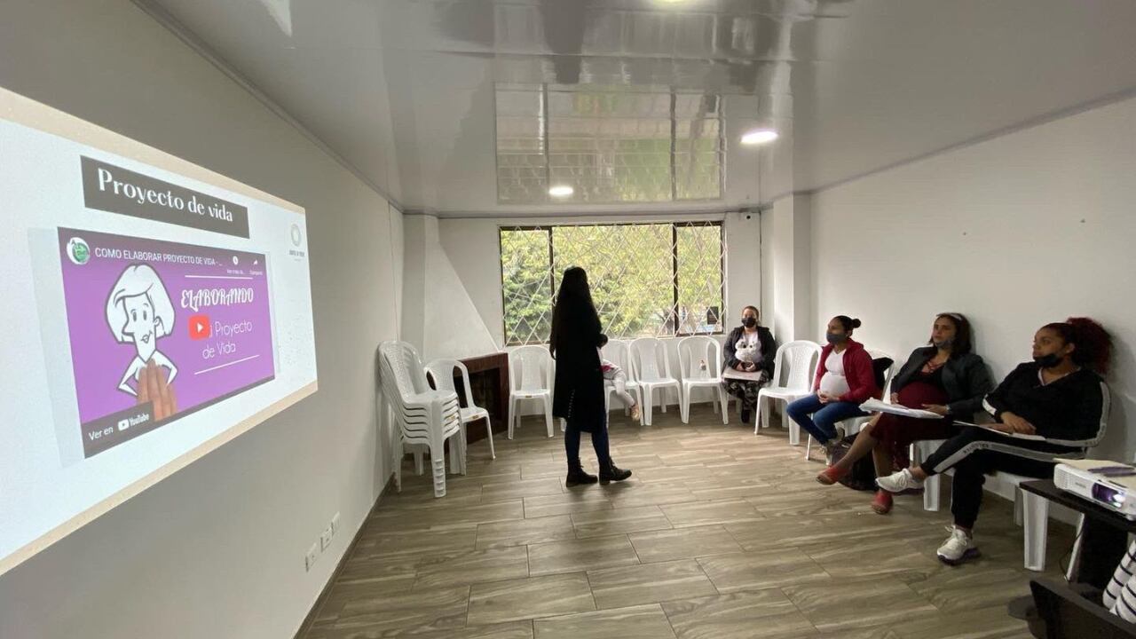 Apoyo a venezolanos en Bogotá