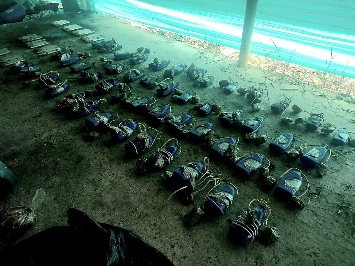 El aterrador ‘taller’ de las disidencias de Iván Mordisco, donde enseñaban a fabricar explosivos para atacar a la fuerza pública.